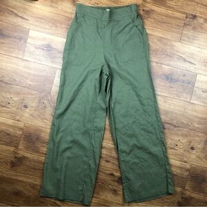 Max Studio Olive Wide Leg Pants